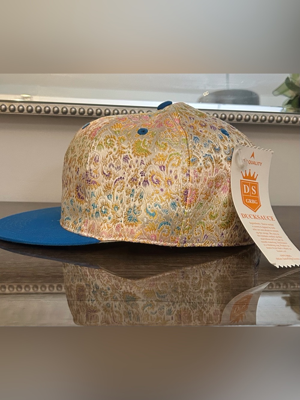 VTG Y2K Ducksauce GRBG  Pinsky Print Cap Hat  NWT